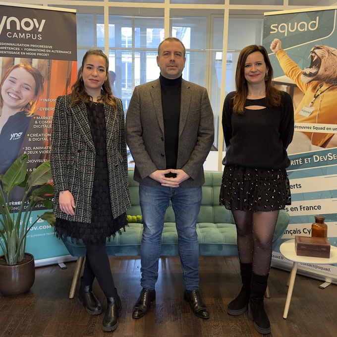 Squad et Ynov Campus étendent leur partenariat au niveau national cover